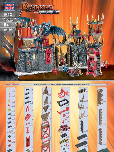 mega bloks dragons metal ages for sale .